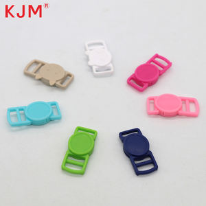 Accesorios para <span class=keywords><strong>collar</strong></span> de mascotas, cabeza de gato pequeña de 10mm, hebilla separable de plástico, Clip separable de seguridad - Product Image 1