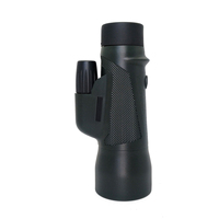 Télescope monoculaire HD 10X50 haute puissance, compact, portable, étanche, anti-buée, antichoc avec sangle de transport
