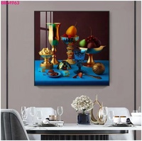 30x30 40x40 50x50 pouces Peinture sur toile moderne faite à la main avec cadre