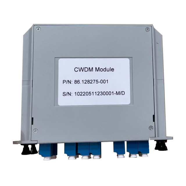 12 Channel LGX Dual Fiber CWDM MUX/DEMUX modules 1260 to 1620 nm module CWDM