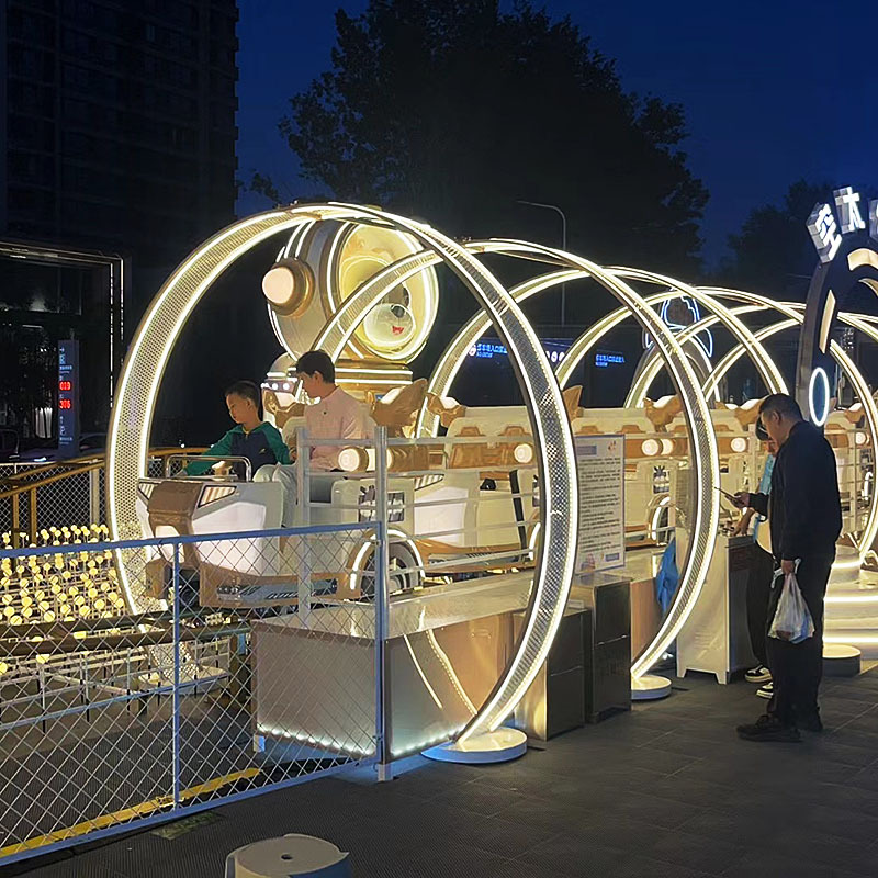 Large Outdoor Pirate Ship Amusement Ride