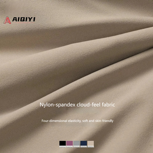 9094 nuage sens faux deux col montant robe course en plein air anti-dérapant bas a-ligne jupe jupe Tennis jupe - Product Image 5