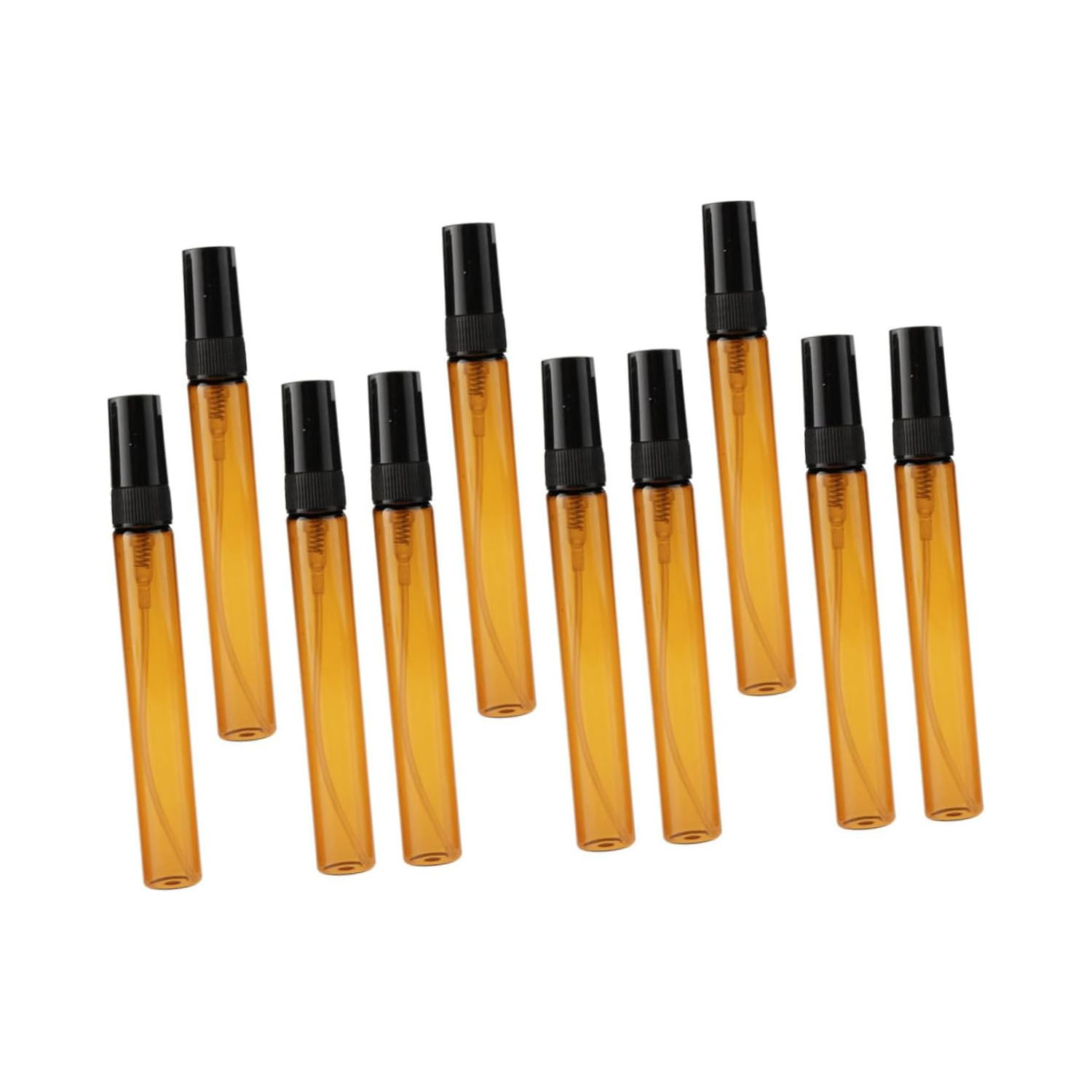 amber bottle+clear cap