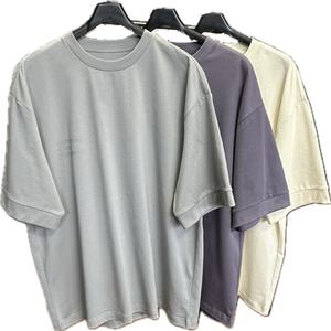 China Custom Solid Color Kurzarm T-<span class=keywords><strong>Shirt</strong></span> Frauen Loose Pure Cotton Sommer Halbarm Männer T-<span class=keywords><strong>Shirt</strong></span> - Product Image 4