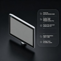 Siemens SIMATIC HMI TP2200 Comfort Panel için 6AV2124-0XC24-1AX0 %100 Yeni Orijinal Ünite