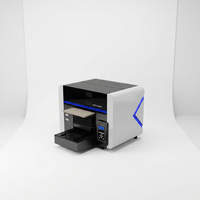 WD ST-F3040 I3200HD Printer Label & Kartu UV Inkjet Industri Otomatis untuk Usaha Kecil Baru A3/A4 Flatbed