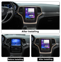 MEKEDE coche Pantalla de 9,7 pulgadas Car-play Android auto 360 cámara panorámica GPS BT FM AM para JEEP Grand Cherokee 2014-2021