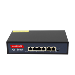 Vlan soporte 10/100/1000M 4 puertos POE + 2 puertos 1000Mbs red POE Switch para cámara IP CCTV sistema de cámara - Product Image 3
