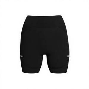 Shorts-jupes de sport Apex Sporty sans coutures taille haute, couleur unie, tricotés en Spandex/Nylon, taille élastique, coupe régulière, pour la gym et l'extérieur - Product Image 1