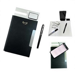 Nuevo Producto: Soporte Móvil para Cuaderno de Cuero/Metal con NFC, Borrador de Pizarra Blanca, Logotipo Personalizado, Atractivo Juego de Regalo con Empaque - Product Image 1