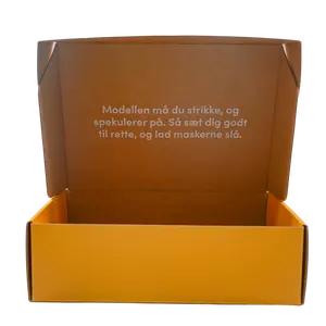 Caja de cartón corrugado con respaldo alto ecológico de fábrica OEM de Shanghai, cajas de envío impresas personalizadas