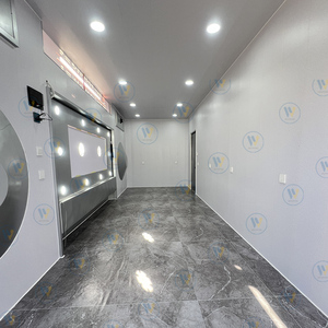 Modulare 40ft prefabbricato Hotel Radio Design tutto Design minimalista casa rimorchio casa con <span class=keywords><strong>mobili</strong></span> da cucina - Product Image 5