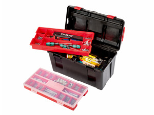 Good quality Polypropylene Allround Tool Case Competitive Price Superior Quality 21L Removable Parts <b>Storage</b> Tool <b>Box</b> - Product Image 5