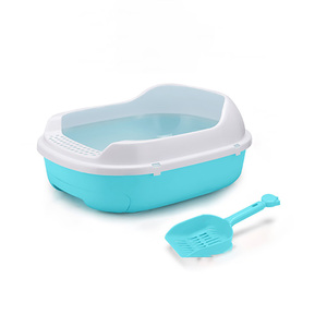 <span class=keywords><strong>Caja</strong></span> grande <span class=keywords><strong>de</strong></span> plástico <span class=keywords><strong>de</strong></span> doble capa para inodoro para gatos autolimpiable al por mayor, <span class=keywords><strong>caja</strong></span> <span class=keywords><strong>de</strong></span> <span class=keywords><strong>arena</strong></span> semicerrada para gatos <span class=keywords><strong>con</strong></span> bandeja y cajón para almohadilla - Product Image 6
