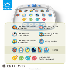 Enfants drôles Jeux <span class=keywords><strong>chansons</strong></span> contes <span class=keywords><strong>de</strong></span> fées petite enfance apprentissage machine Pad Smart Board intelligence inspirante avec cartes flash - Product Image 2