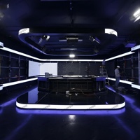 Mur vidéo LED RAYBO P1.87 COB à petit pas, installation fixe intérieure, écran LED haute définition pour studios de télévision australiens