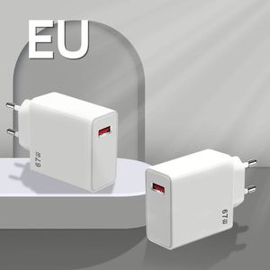 High Quality <b>USB</b> Charger Fast Charging 67W <b>Type</b> <b>C</b> Charger Cable <b>USB</b>-<b>C</b> Power <b>Adapter</b> Fast Charge Phone Charger - Product Image 2