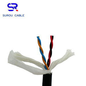 PMS 2464 22AWG 4-Adrig Hochflexibles Einzelpaar Verdrilltes Abgeschirmtes Signalkabel Encoderkabel Automatisierungsgerätekabel - Product Image 5