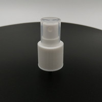 Pompe pulvérisatrice miniature 24/415 personnalisée en gros d'usine, pulvérisateur de brume à succès de 0,1-0,15 ml/autonome pour bouteille en plastique PPWR