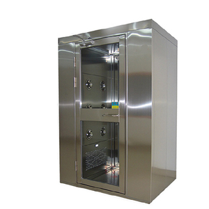 Douche d'<span class=keywords><strong>air</strong></span> automatique en acier inoxydable SS304 pour salle blanche avec <span class=keywords><strong>porte</strong></span> automatique et filtre HEPA H14 avec fonction de désinfection - Product Image 1