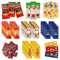 Machine d'emballage et d'étiquetage automatique haute vitesse multi-voies (12 voies) pour sachets de sauce tomate et de ketchup en film