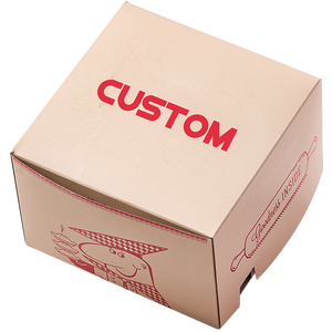 <span class=keywords><strong>Cajas</strong></span> Cuadradas <span class=keywords><strong>para</strong></span> Pasteles Ecológicas <span class=keywords><strong>de</strong></span> Materiales Reciclados con Cierre Magnético, Ventana Transparente, Diseño <span class=keywords><strong>de</strong></span> Buey Impreso, Impresión a Cuatro Colores - Product Image 3