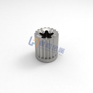 Accouplement d'arbre d'engrenage en métallurgie des poudres, connecteur en acier inoxydable usiné avec précision par frittage en phase liquide - Product Image 3