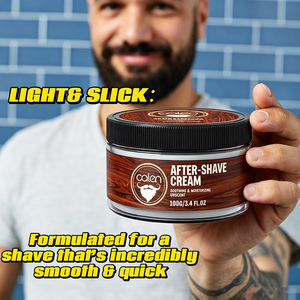 Crème <span class=keywords><strong>apaisante</strong></span> après-<span class=keywords><strong>rasage</strong></span> Luxfume Private Label pour hommes, réduit les boutons de rasoir, soin après-<span class=keywords><strong>rasage</strong></span>, baume post-<span class=keywords><strong>rasage</strong></span> pour les poils incarnés, soulage les rougeurs - Product Image 3