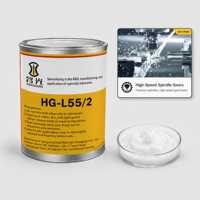 Graisse haute vitesse HG-L55 PFPE PTFE 300K Ndm NSF H1 FDA 260 sans silicone HANGUANG 1KG pour roulement de broche, engrenage, rouleau textile