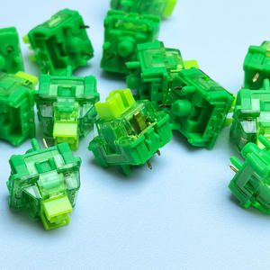 <span class=keywords><strong>Akko</strong></span> para interruptor de niebla verde 5 pines 45 PCS Force 60gf Lubricación de fábrica Interruptor mecánico Cherry MX más pesado - Product Image 4