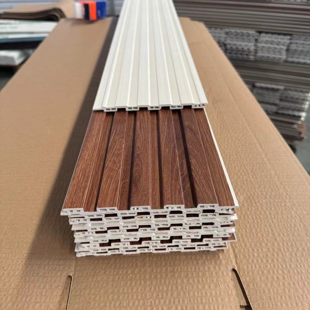 Hot Sales PVC Wall   Indoor Interior Fluted Panels Cladding Panel   From China