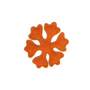 Wholesale Zenidoo Eco-Friendly Natural Loofah Small <b>Cat</b> <b>Toy</b> Christmas Snowflake Design Catnip Filled <b>Interactive</b> Chew <b>Toy</b> - Product Image 4