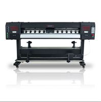 2021 1.6M/1.8M/1.9M Uv ม้วนม้วน Inkjet เครื่องพิมพ์สติกเกอร์รถแบนเนอร์ความแม่นยำสูงตกแต่งภาพวาดเครื่อง