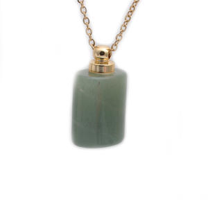 Pendentif en pierre naturelle pour flacon de parfum, collier d'aromathérapie, diffuseur d'huiles essentielles, médaillon pour femmes, <span class=keywords><strong>bijoux</strong></span> de yoga, cadeau - Product Image 6
