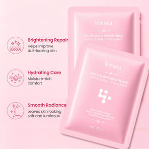 Mascarilla Facial OEM de Niacinamida, Iluminadora, Reparadora y Embellecedora, Esencia en Lámina de Seda, Reduce la Hiperpigmentación, Repara la Barrera Cutánea, Brillo - Product Image 3