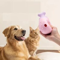 Mainan Kunyah Silikon Bentuk Kaki Ayam untuk Anjing & Kucing, Anti-Tersedak, Perawatan Gigi, Pengumpan Lambat, Portable, Dapat Diisi Ulang, Untuk Penggunaan Luar Ruangan