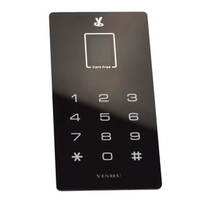 Servicio de Corte Acrílico OEM Qiantak, Panel Frontal con Interruptor Táctil para Monitor con Bloqueo de Huella Digital, PMMA, Tamaño y Grosor Personalizados - Product Image 3