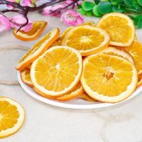 Pure gedroogde sinaasappelschijfjes, op lage temperatuur gedroogd, zonder suiker, voor fruitthee, potpourri, voedingsmiddelenfabriek levering
