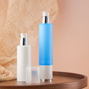 Nuevo Diseño de Botellas de Plástico con Bomba Dosificadora sin Aire de 15g 30g 50g 80g 100g para <span class=keywords><strong>Protector</strong></span> <span class=keywords><strong>Solar</strong></span>, Crema para Ojos, Crema <span class=keywords><strong>Facial</strong></span>, Envases de Cosméticos - Product Image 4