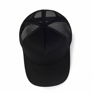 Casquette de baseball unisexe tendance à 7 panneaux avec visière incurvée et filet, personnalisable avec logo sérigraphié, vente en gros d'usine - Product Image 5