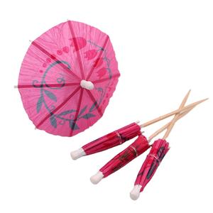 Beber fruta cóctel paraguas selecciones cóctel paraguas palillos para bebida y fiesta - Product Image 1