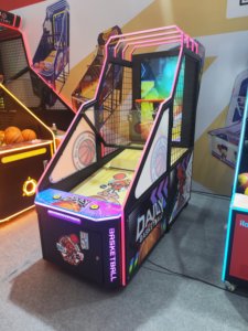 Máquina de Baloncesto Operada con Monedas, Máquina de Juego para Niños para Centros de Juego y Parques de Entretenimiento - Product Image 6