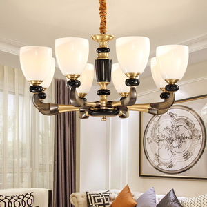 French Light LuxuryTianheng EuropeanxStyle Living Room Chandelier in <strong>Gold</strong> Bronze Color Simple ElegaCrystal Ceiling - Product Image 3