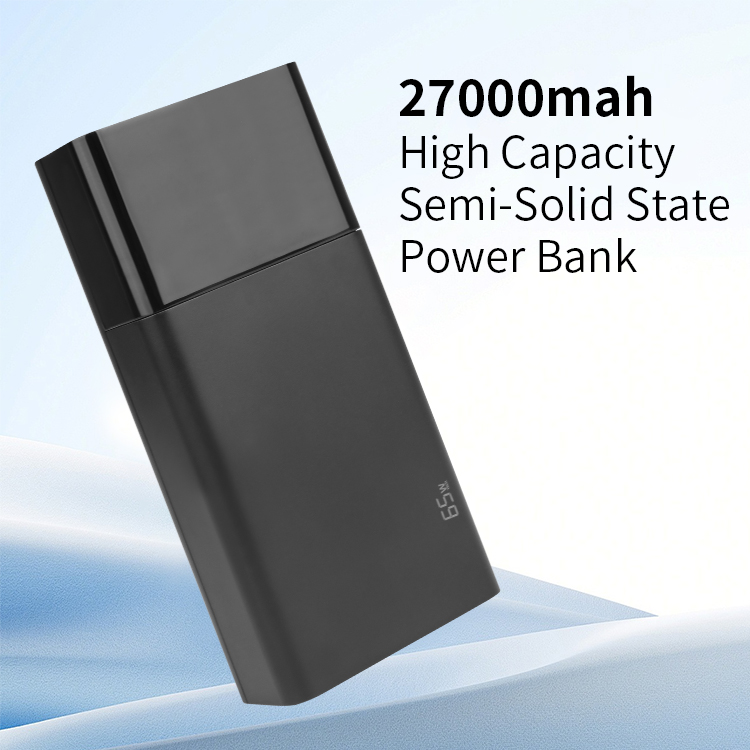 65W Power Bank for Laptop Large Capacity 27000mah Semi-Solid State Battery  Outdoor Use Digital Display| Alibaba.com