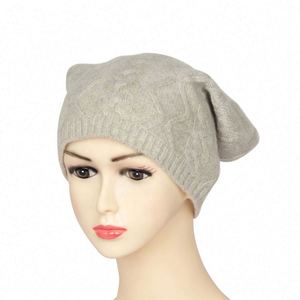 Gorros de Cachemira 100% Pura Tejidos a Mano, Estilo Slouch, Personalizados para Promoción - Product Image 4