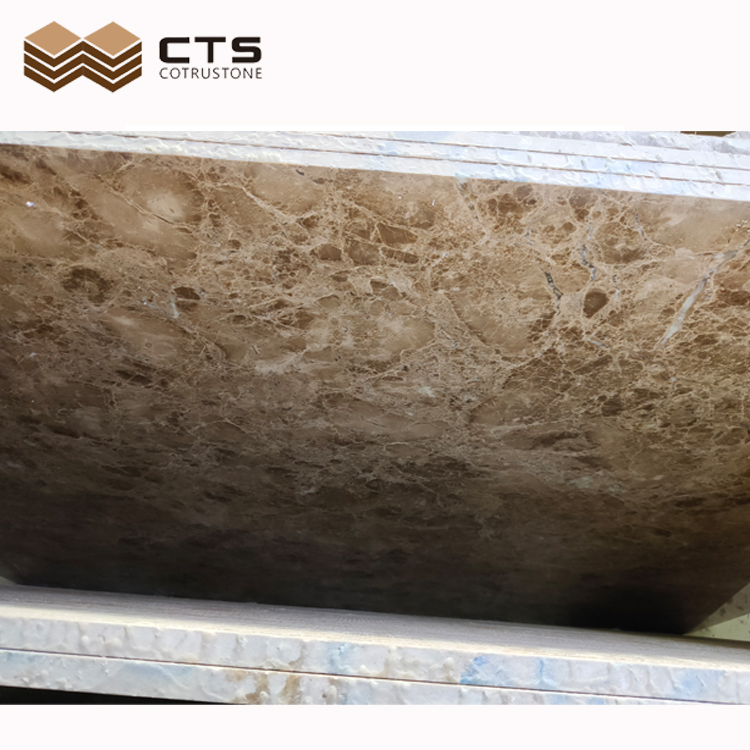 Brown Marble Slab Light Emperador Tiles Spanish Marble Products Table Border Design