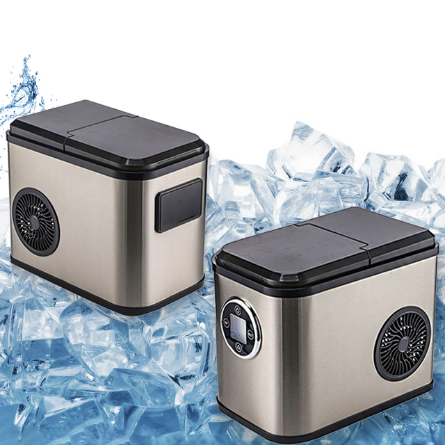 Mini Portable Electric Ice Cube Maker for Household Car & Hotel Use