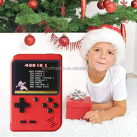Console de jeu portable rétro classique 400 en 1, écran 2,4'', cadeau de Noël pour enfants, 400 jeux intégrés