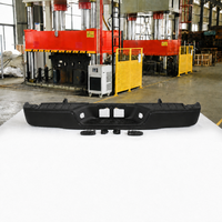 Untuk Toyota Tundra 2007-2013 Bumper Belakang Hitam Tanpa Lubang Sensor Bumper Pikap