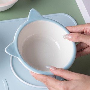 <span class=keywords><strong>Wow</strong></span> Oh Maßgefertigte Katzenfutter- und Wasserschüssel, Nackenschonend Rund, Ohne Materialrückstände für die Tierfütterung - Product Image 4